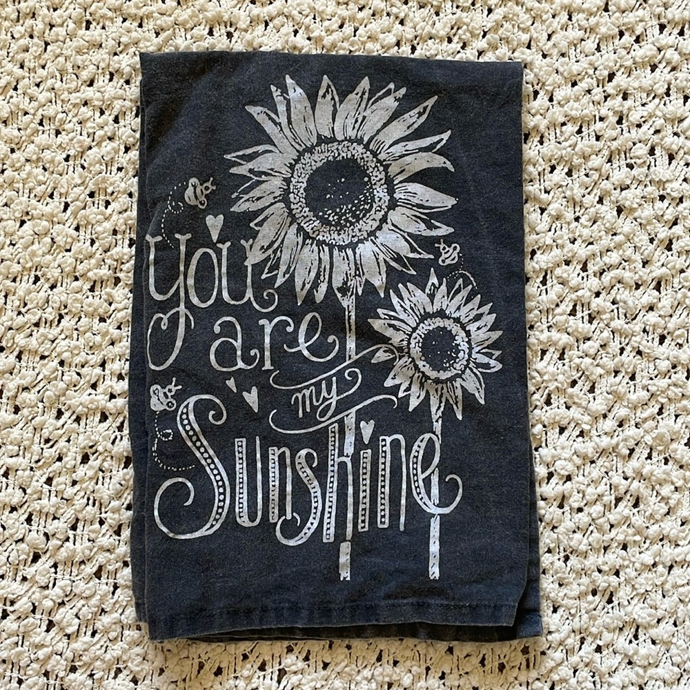 🌻 Primitives by Kathy “You Are My Sunshine” Dish Towel 🌻